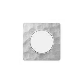 PLAQUE 1 POSTE ODACE ALUMINIUM MARTELE PLAQUE 1 POSTE ODACE ALUMINIUM MARTELE