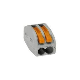 BORNE DE CONNEXION WAGO 2 x 0,08-4 MM² FILS SOUPLE OU RIGIDE BORNE DE CONNEXION WAGO 2 x 0,08-4 MM² FILS SOUPLE OU RIGIDE