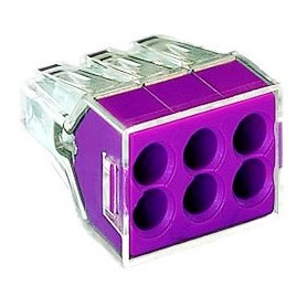 BORNE TRANSP. VIOLETTE 6 X 1-2,5 mm