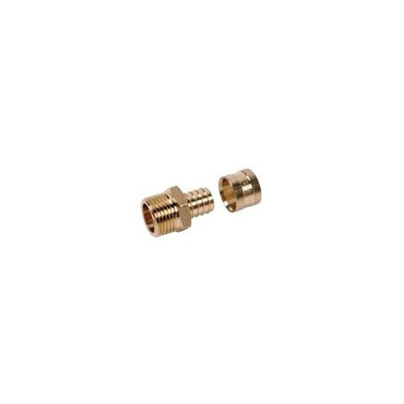 RACCORD MALE FIXE  1/2" - 16