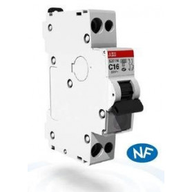 DISJONCTEUR 20 AMPÈRES ABB PHASE/NEUTRE 4.5 KA DISJONCTEUR 20 AMPÈRES ABB PHASE/NEUTRE 4.5 KA