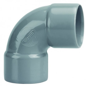 COUDE PVC FEMELLE-FEMELLE 87°30 Ø 32 COUDE PVC FEMELLE-FEMELLE 87°30 Ø 32