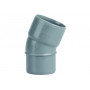 COUDE PVC MALE-FEMELLE 22°30 Ø 40