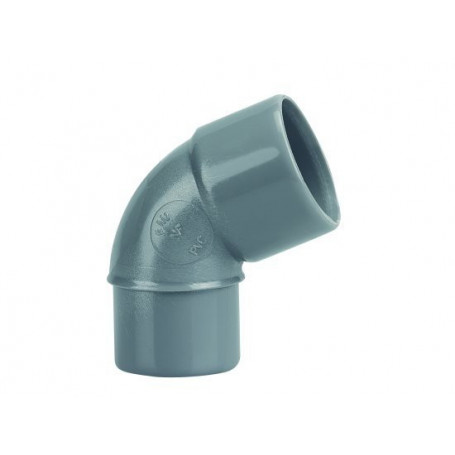 COUDE PVC MALE-FEMELLE 67°30 Ø 40