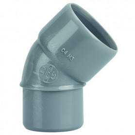COUDE PVC MALE-FEMELLE 45°Ø 50 COUDE PVC MALE-FEMELLE 45°Ø 50