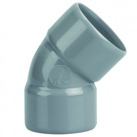 COUDE PVC FEMELLE-FEMELLE 45°Ø 50 COUDE PVC FEMELLE-FEMELLE 45°Ø 50