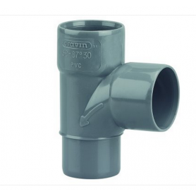 CULOTTE PVC MALE-FEMELLE 87°30 Ø 32 CULOTTE PVC MALE-FEMELLE 87°30 Ø 32