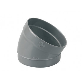 SECTEUR DE COUDE MF PVC 30° Ø100 SECTEUR DE COUDE MF PVC 30° Ø100