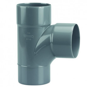 CULOTTE PVC MALE-FEMELLE 87°30 Ø 100 CULOTTE PVC MALE-FEMELLE 87°30 Ø 100