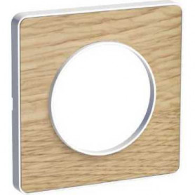 PLAQUE 1 POSTE ODACE BOIS NATUREL PLAQUE 1 POSTE ODACE BOIS NATUREL
