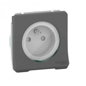 PRISE DE COURANT 2 POLES + TERRE - IK08 - COMPOSABLE PRISE DE COURANT 2 POLES + TERRE - IK08 - COMPOSABLE