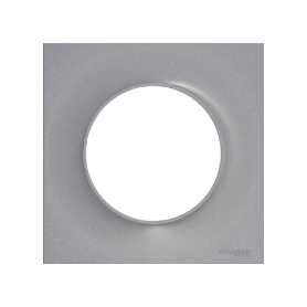 PLAQUE 1 POSTE ODACE ALU