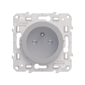 PRISE DE COURANT 2 PÔLES + TERRE