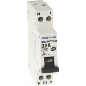 DISJONCTEUR 32A 1 PHASE+NEUTRE DISJONCTEUR 32A 1 PHASE+NEUTRE