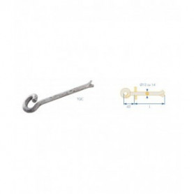 Boulon queue de cochon 12x300 Boulon queue de cochon 12x300