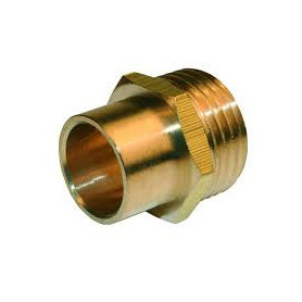 Manchon cuivre à souder - Diamètre 32 mm - M1" Manchon cuivre à souder - Diamètre 32 mm - M1"