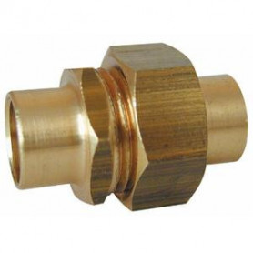 Union droit à souder cuivre - Diamètre 32 mm / M1"1/4 Union droit à souder cuivre - Diamètre 32 mm / M1"1/4