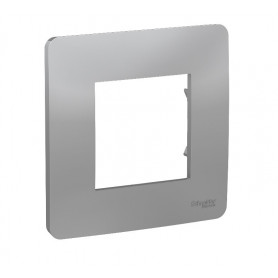 Plaque de finition - Alu - 1 poste