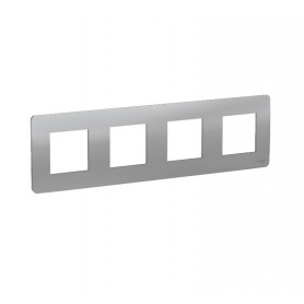 Plaque de finition - Aluminium - 4 postes