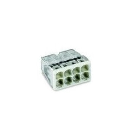 BORNE WAGO 2273 - 8 x 0,5 A 2,5MM² TRANSPARENT/GRI BORNE WAGO 2273 - 8 x 0,5 A 2,5MM² TRANSPARENT/GRI