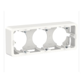 Boîte en saillie - 3 Postes - UNICA