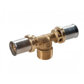 Té égal à sertir - 1/2"X(16X2)