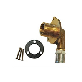 Sortie de cloison simple 16x2 - Filetée Extérieur : 3/4 - Intérieur : 1/2 Sortie de cloison simple 16x2 - Filetée Extérieur : 3/4 - Intérieur : 1/2