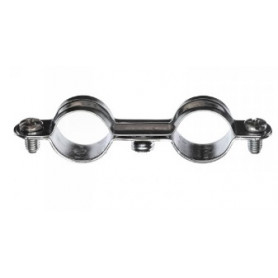Colliers doubles métalliques acier - Diamètre 16 Colliers doubles métalliques acier - Diamètre 16
