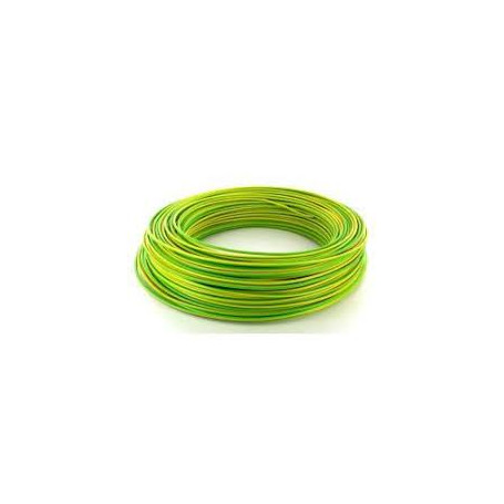 FILS ÉLECTRIQUE HO7VK 35 MM2 VERT ET JAUNE