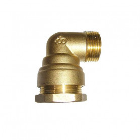 Raccord laiton coude male ø25x3/4" Raccord laiton coude male ø25x3/4"