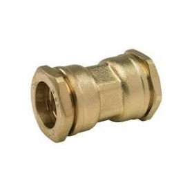 Jonction pour tuyaux polyéthylène, D.20, laiton Jonction pour tuyaux polyéthylène, D.20, laiton