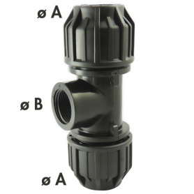 TE 90° DÉRIVATION FEMELLE 20X1 / 2X20 TE 90° DÉRIVATION FEMELLE 20X1 / 2X20