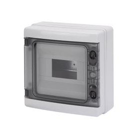 COFFRET 1 RANGEE 8 MODULES IP65 COFFRET 1 RANGEE 8 MODULES IP65