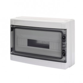 COFFRET 1 RANGEE 18 MODULES IP65 COFFRET 1 RANGEE 18 MODULES IP65
